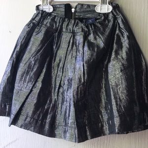 A Gary metallic skirt